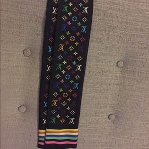 Louis Vuitton Black Multicolor Bandeau